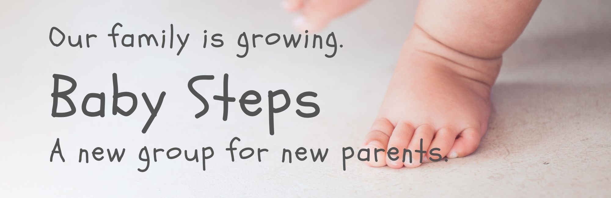 BABY STEPS banner