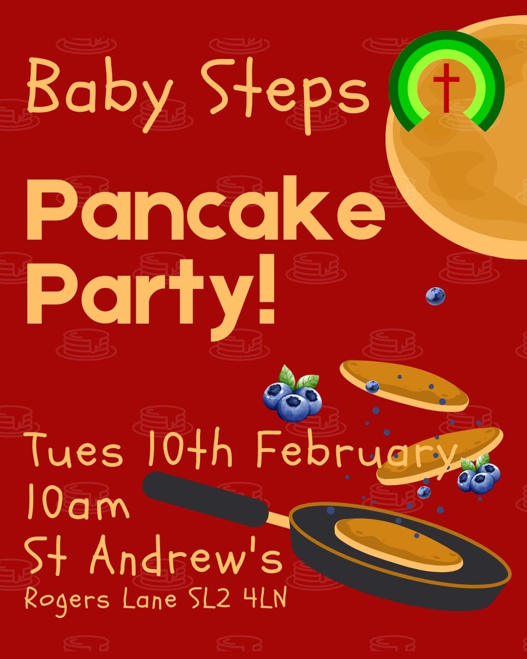 Baby Steps Pancake Party!
