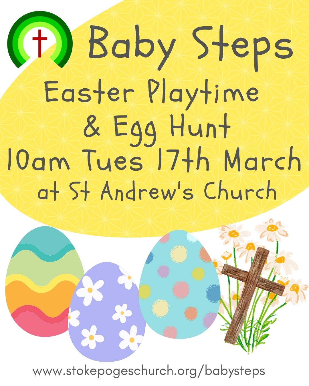 Easter 2026 Baby Steps Egg Hun